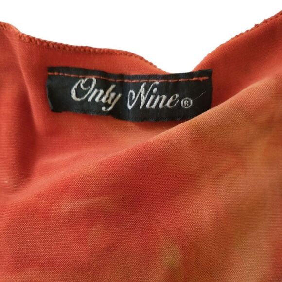 Y2K Embroidered Faux Wrap Top M Indie Fairy Bohemian Hippie Sequins Whimsigoth - Picture 9 of 16